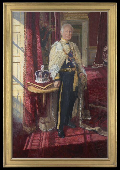 Les portraits officiels du couronnement du roi Charles III et de la reine Camilla