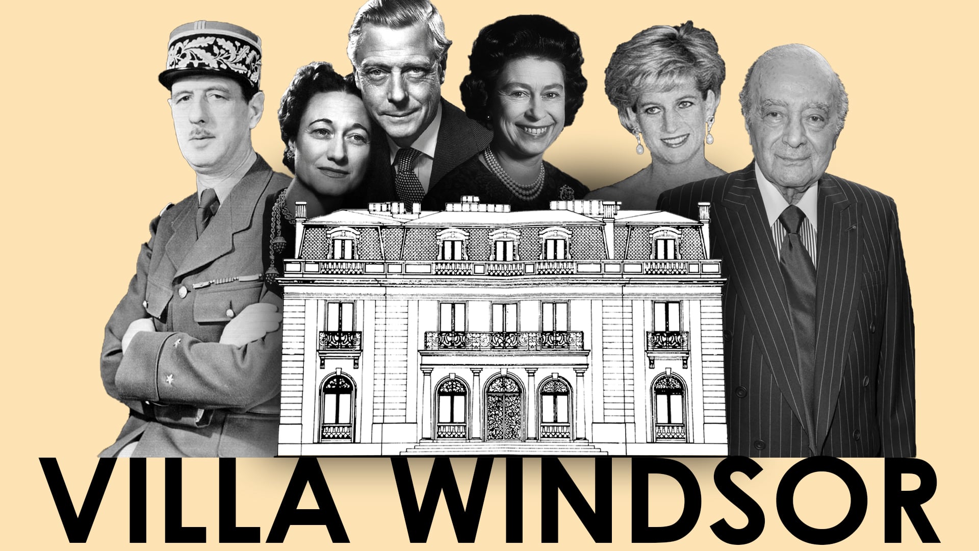 Villa Windsor - Demeure du duc et de la duchesse de Windsor et de Charles de Gaulle