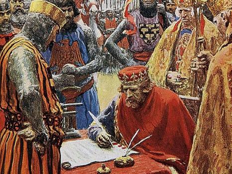 La Magna Carta, la paix conditionnelle de Jean sans Terre