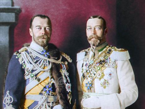 Nicolas II et la famille royale britannique